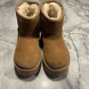 UGG Kids Tan Boots